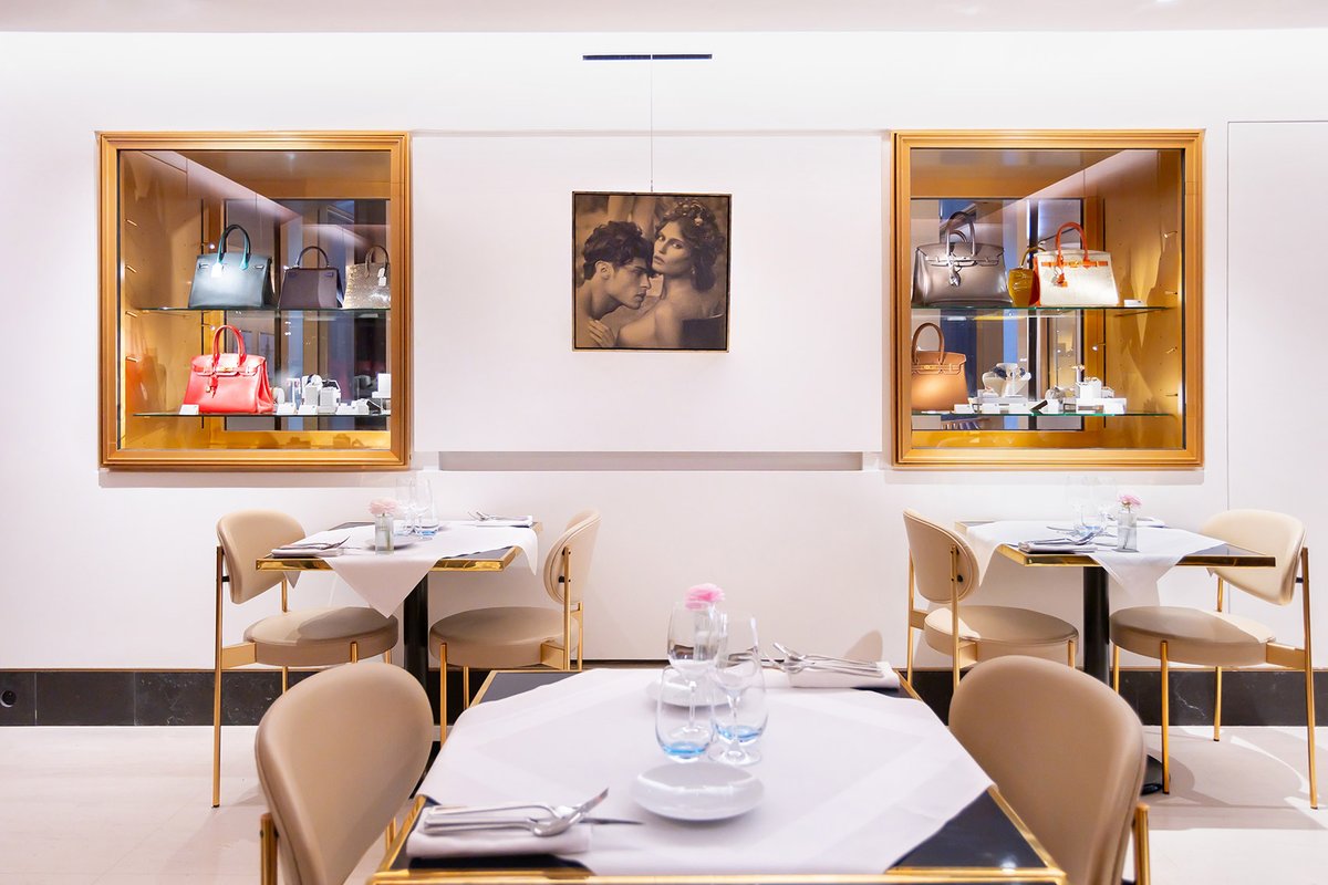 83 Le Café, le nouveau restaurant de Sotheby's, au 83, rue du Faubourg Saint-Honoré.
© Sotheby's