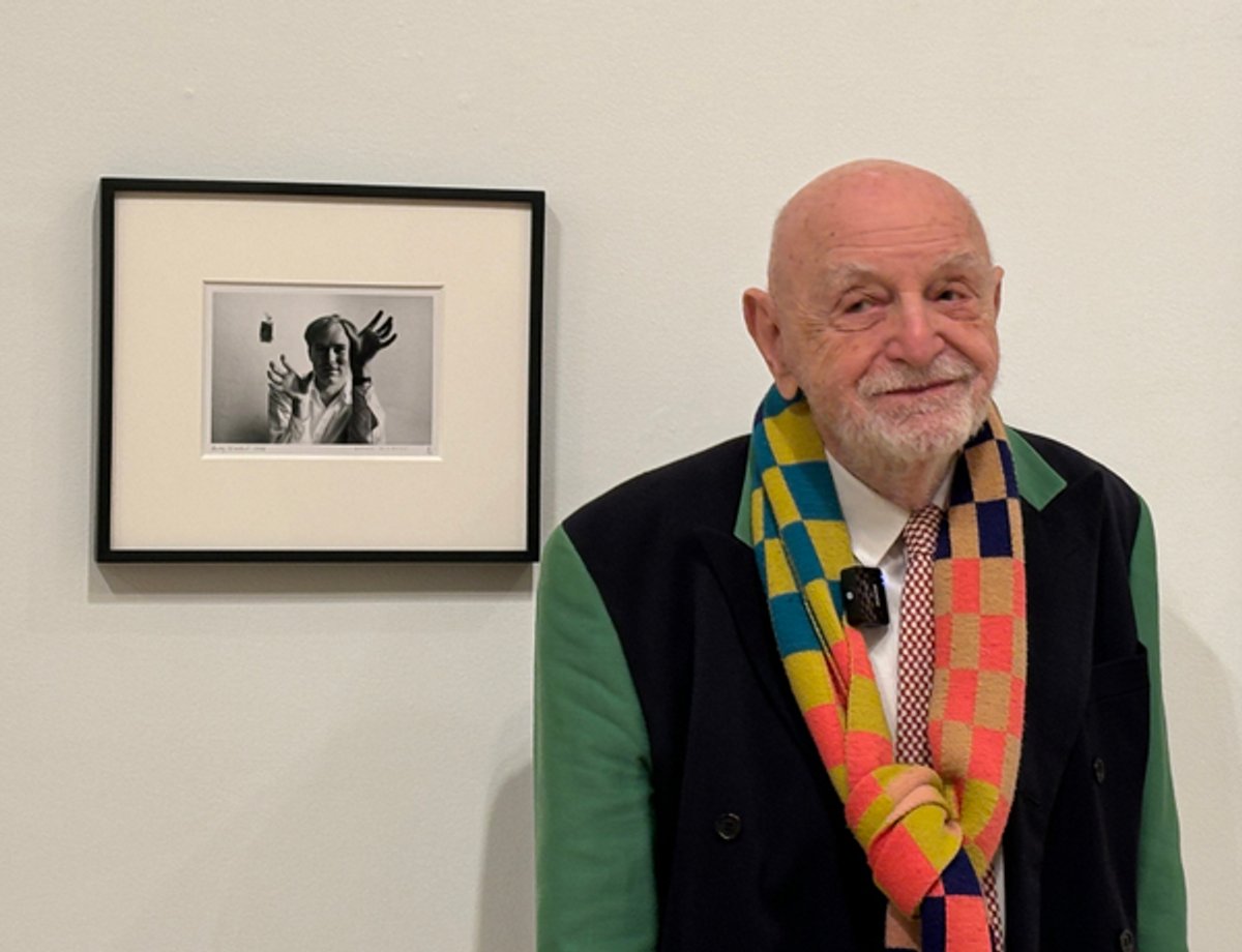 Duane Michals, 2023. Courtesy DC Moore Gallery