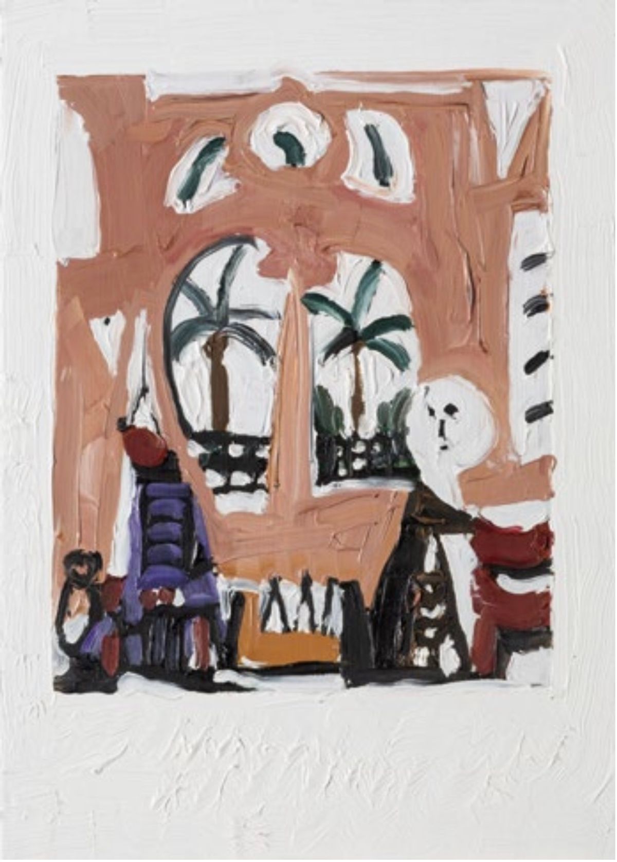 Philippe Cognée, Le Catalogue de Bâle [d’après Pablo Picasso], 2013-2015, huile sur papier marouflé sur aluminium. Courtesy de l’artiste et Templon, Paris/Bruxelles/New York. Photo : Laurent Edeline