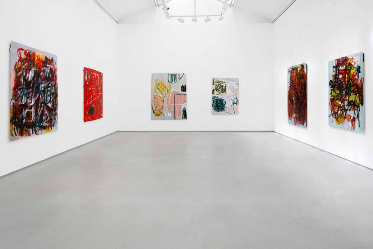 Vue de l’exposition « Imi Knoebel : etcetera » chez Thaddaeus Ropac, Paris. Courtesy de l’artiste et Thaddaeus Ropac. Photo Pierre Tanguy