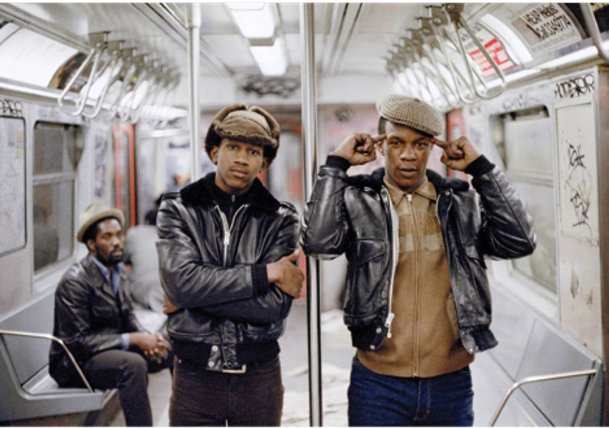 Jamel Shabazz, The Righteous Brothers, New York, 1981, photographie couleur. 

Courtesy de la Galerie Bene Taschen, Cologne