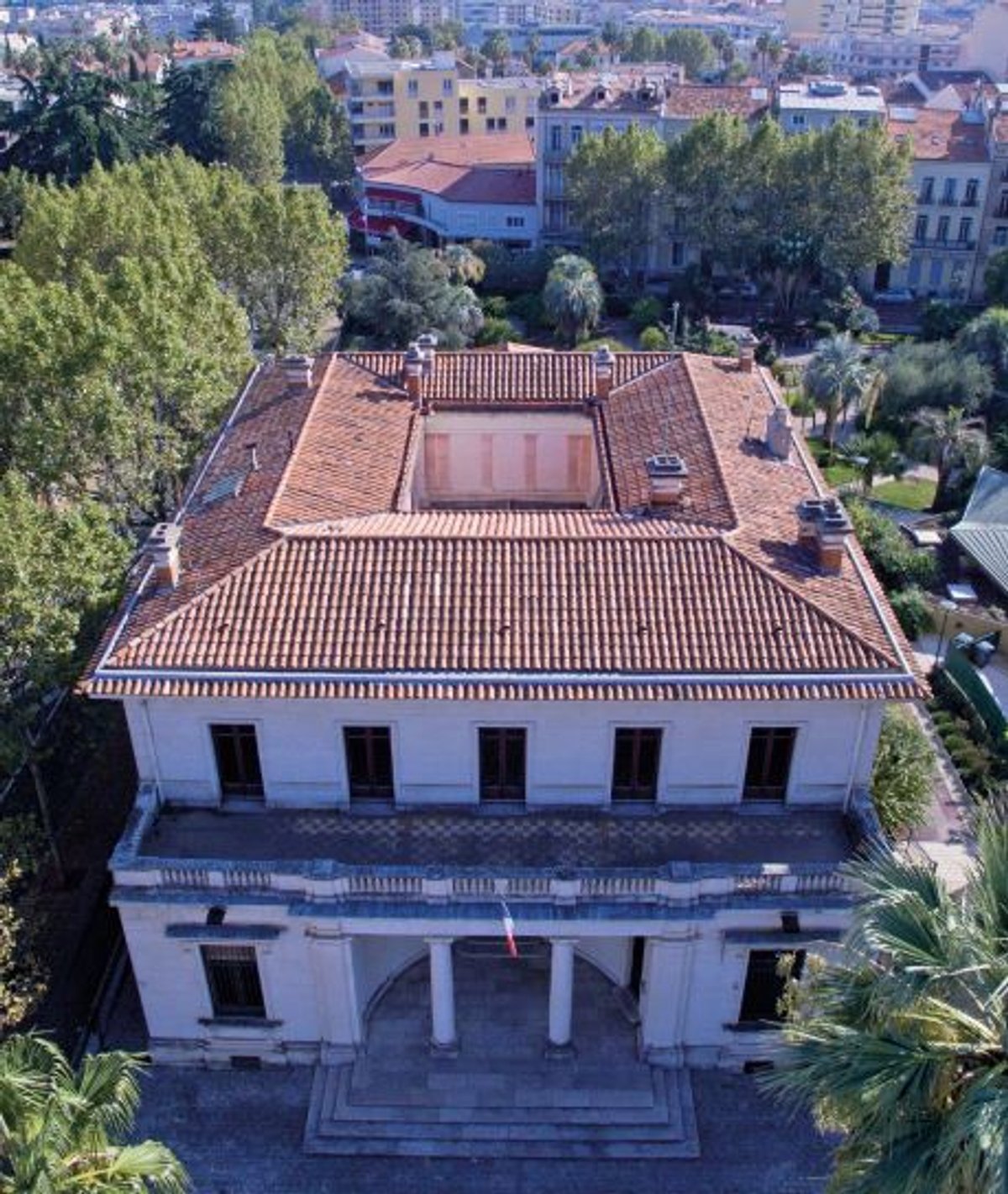 Vues de La Banque, Musée des cultures et du paysage et de son jardin, à Hyères. Courtesy Service Communication Ville d’Hyères