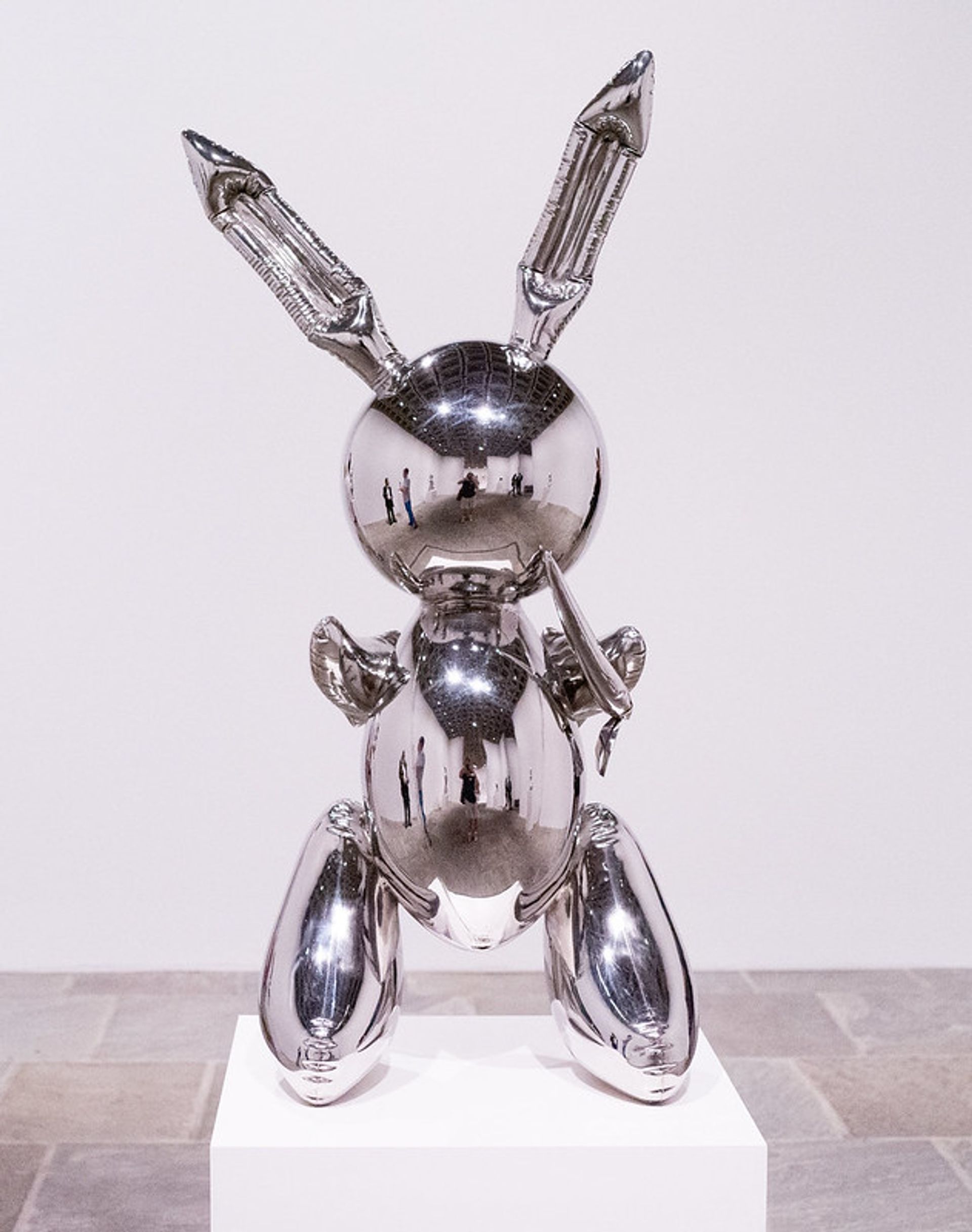 Jeff Koons, Rabbit, 1986, acier inoxydable. © Jeff Koons. Photo Victoria Pickering