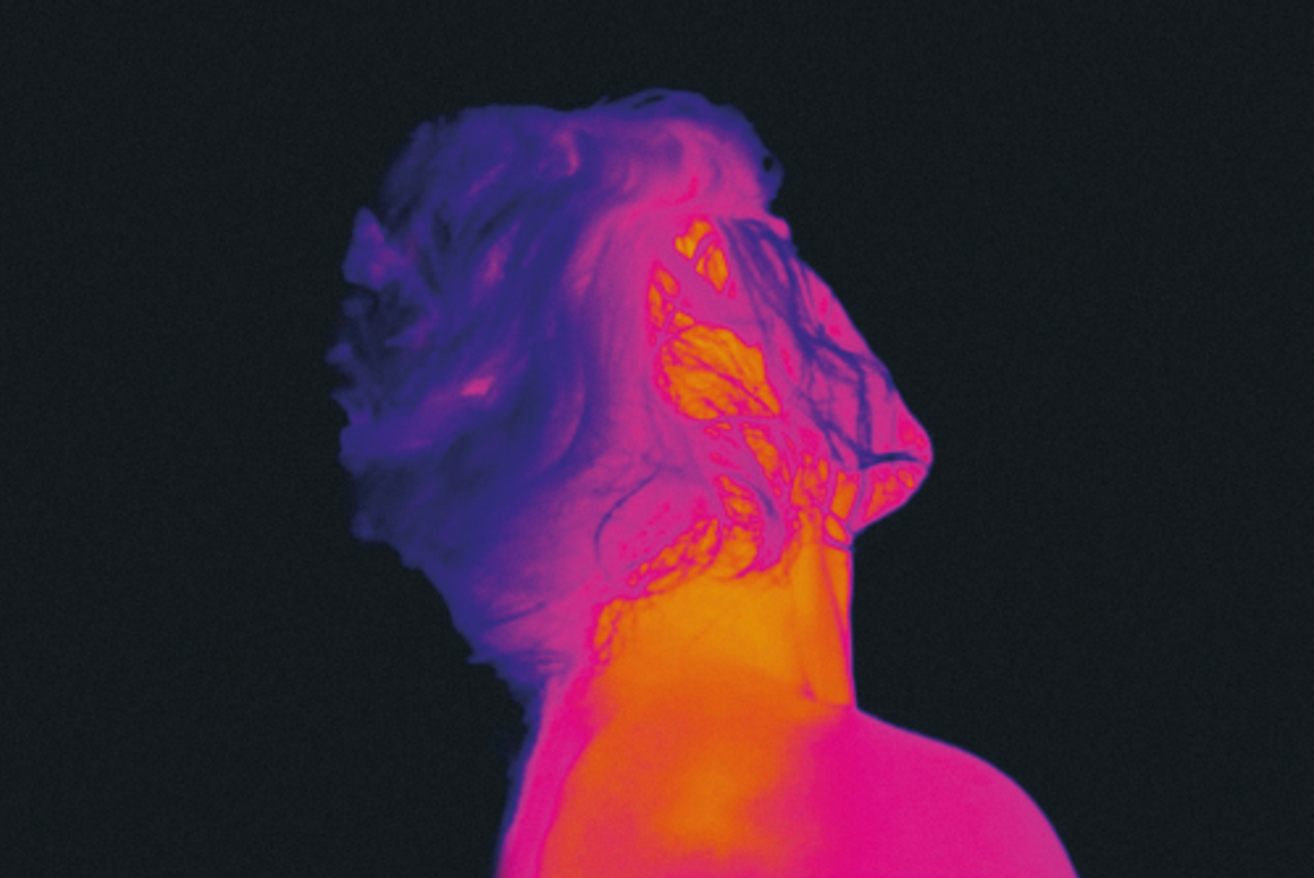 SMITH, Sans titre, série Spectrographies, 2012, thermogramme, département des estampes et de la photographie, BnF, Paris. © SMITH. Courtesy de la galerie Christophe Gaillard