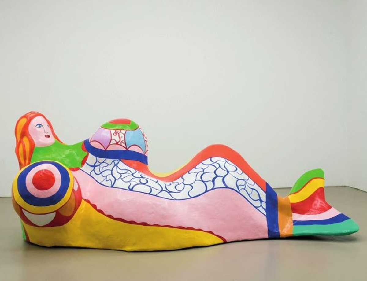 Niki de Saint Phalle, La Sirène, 1983, résine polyester peinte, collection Philippe Austruy. Courtesy de l’artiste et de la Commanderie de Peyrassol. Photo Christophe Goussard
