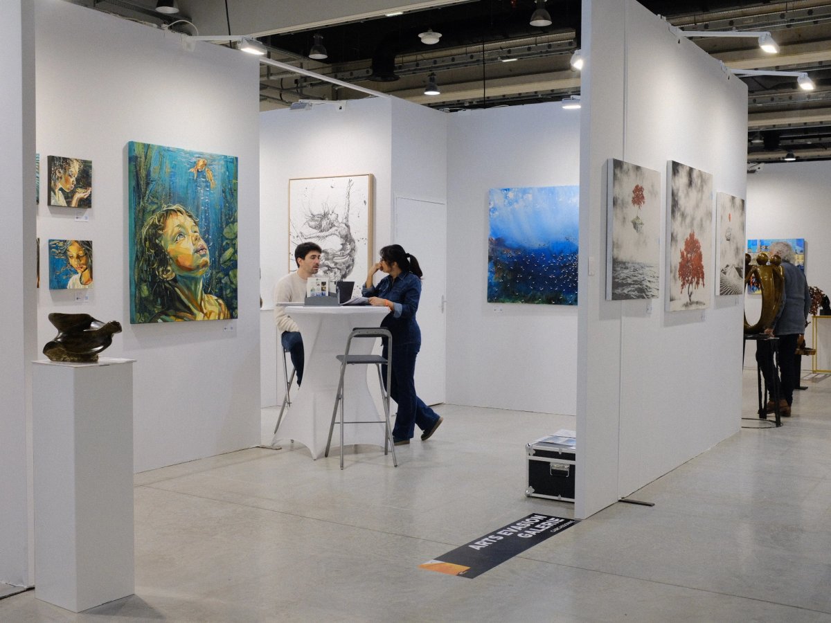 Stand de la galerie Arts Evasion, Metz Art Galerie 2026.
© Louane Lallemant
