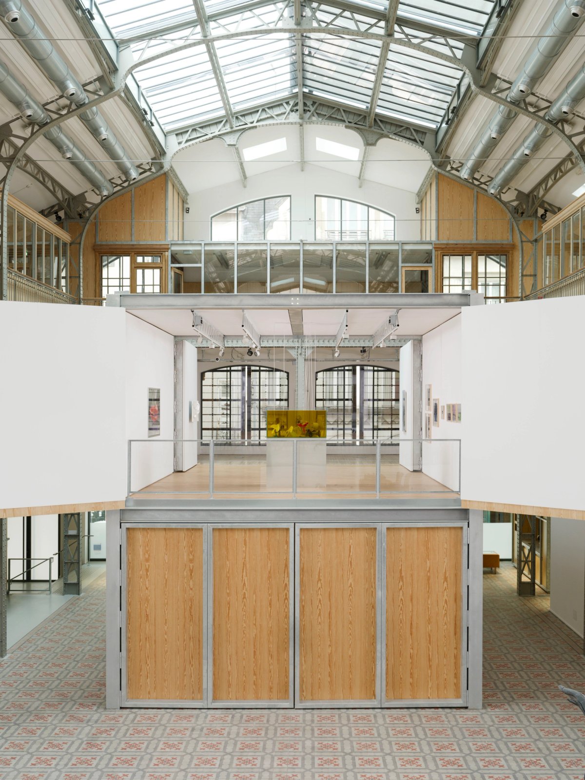 Vue de l’exposition « Paysages recommencés » au Frac Artothèque Nouvelle Aquitaine, à Limoges. Photo Aurelien Mole