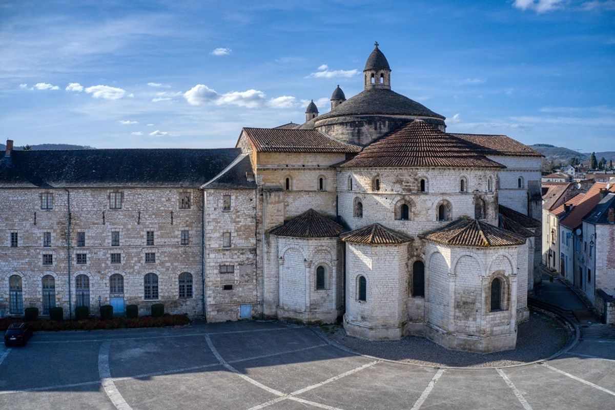 L’église abbatiale Sainte-Marie de Souillac, dans le Lot. © Mission Patrimoine