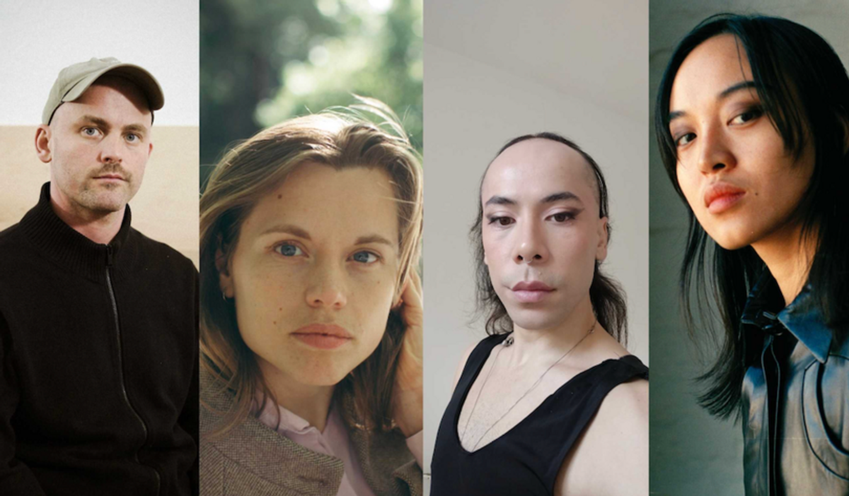 James Richards, Hanne Lippard, Daniel Lie et Pan Daijing. Photos : Victor Luque, Felix Brüggemann, Daniel Lie, Dzhovani