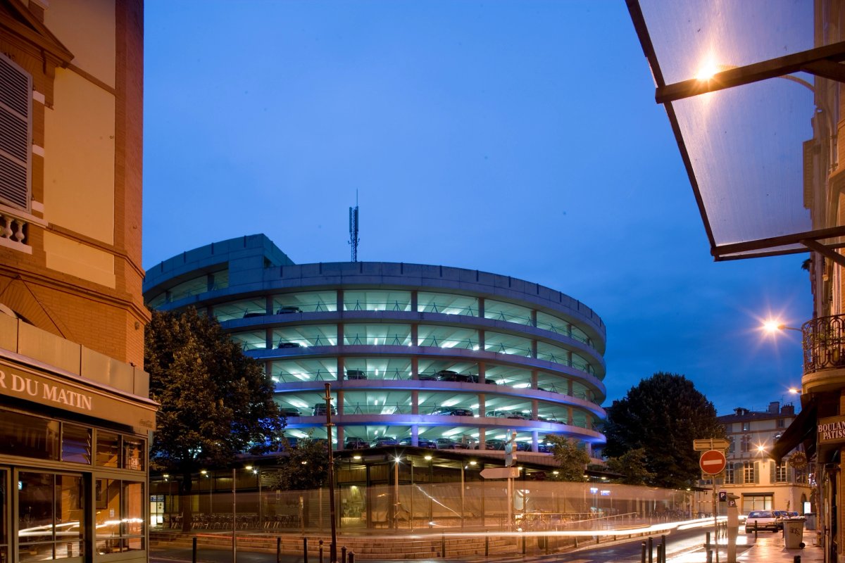 Le parking des Carmes à Toulouse. Photo Patrick Nin