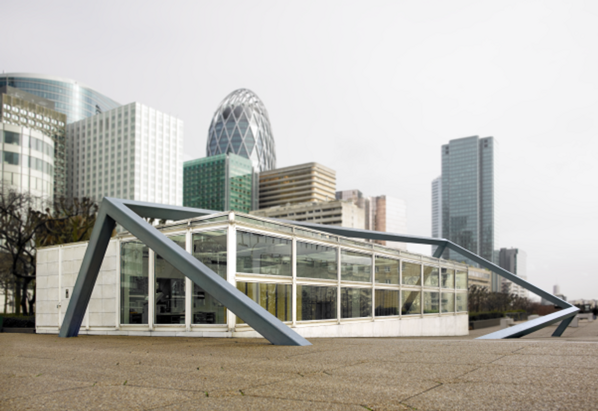 François Morellet, La Défonce, Cnap - Site Esplanade. © Yves Chenot