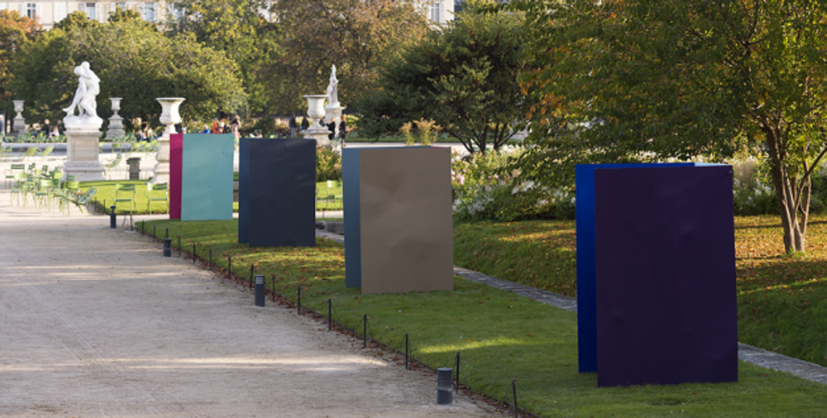 Michael Kienzer, Falter Vol. 4, 2020 ; Falter Vol. 6, 2020 ; Falter Vol. 7, 2021 ; Falter Vol. 9, 2021. Galerie Elisabeth & Klaus Thoman. Photo : Marc Domage