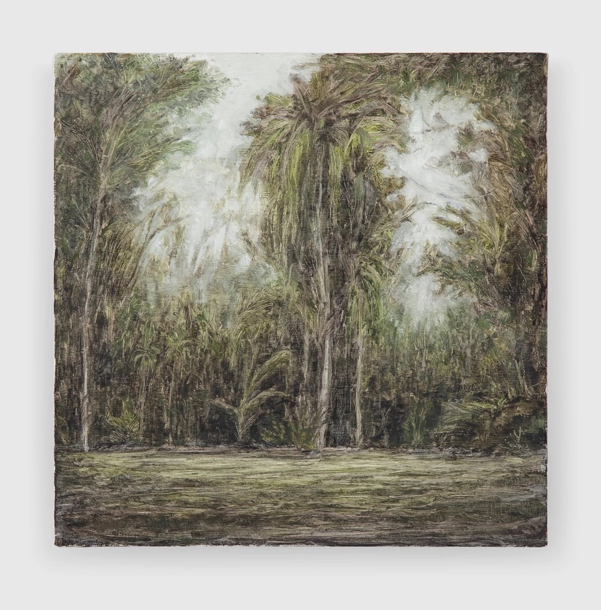 Lucas Arruda (1983), Untitled (from the Deserto-Modelo series), 2013 huile sur toile, 30 x 30 cm © Lucas Arruda Courtesy de l’artiste, David Zwirner et Mendes Wood DM Photo : Everton Ballardin