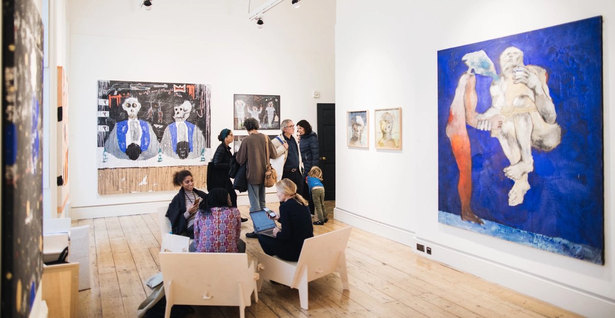 Vue de 1:54 Contemporary African Art Fair en 2019. Courtesy 1:54 Contemporary African Art Fair