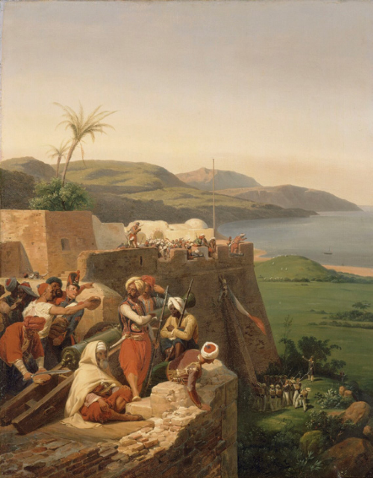 Horace Vernet, Prise de Bône, 1832, huile sur toile. © RPN-GP (château de Versailles)/Gérard Blot