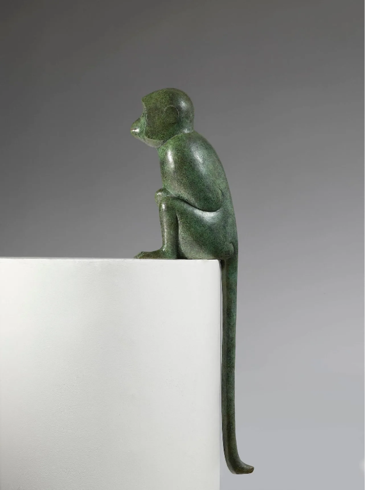 François-Xavier Lalanne, 1999, bronze patiné vert monogrammé «FxL», marqué «SII», numéroté « EA 1/4 A », marque du cachet de fondeur «Clementi fondeur». Courtesy Artcurial
