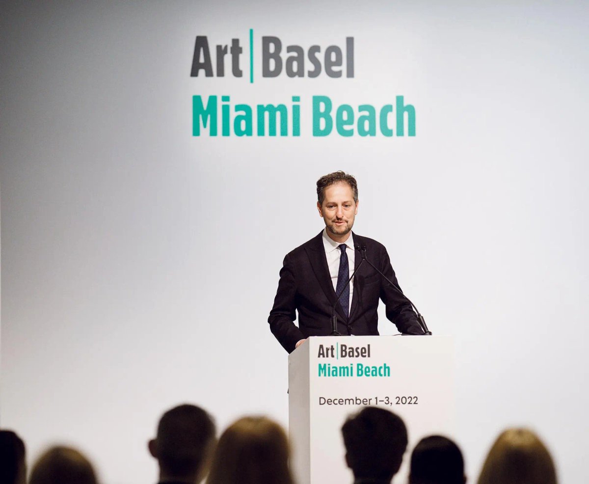 Noah Horowitz a été récemment nommé au poste de directeur général d’Art Basel, après d’en avoir été directeur pour les Amériques de 2015 à 2021. Photo : Eric Thayer