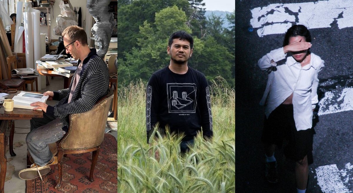 Portrait de Toby Ziegler, Syaiful Aulia Garibaldi et Laisa Jo. Photos D.R.