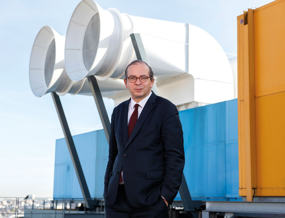 Laurent Le Bon au Centre Pompidou. Courtesy du Centre Pompidou. Photo Didier Plowy