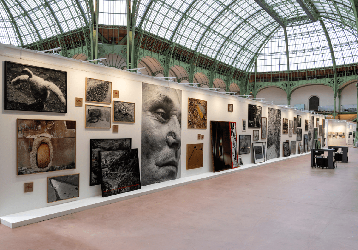 Stand de la galerie Poggi. Photo: Marc Domage