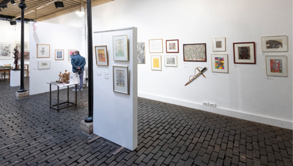 Stand de la galerie Hervé Courtaigne. Photo D.R.