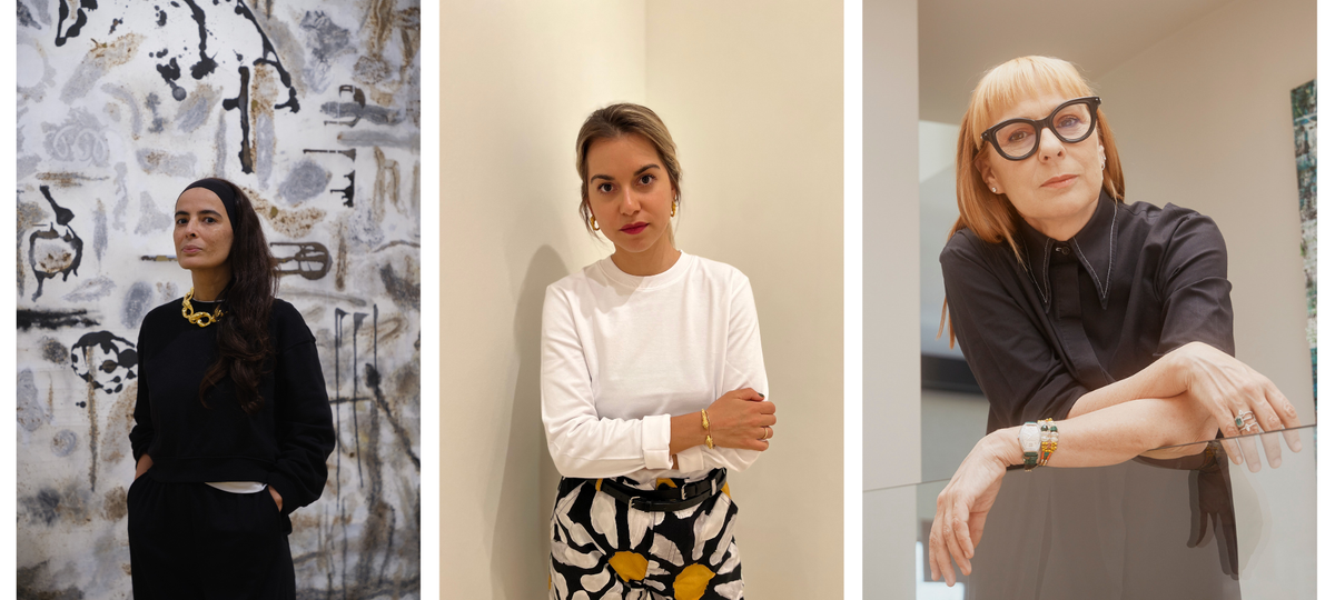 Anissa Touati, Stamatia Dimitrakopoulos et Loukia Thomopoulou. Photos D.R.