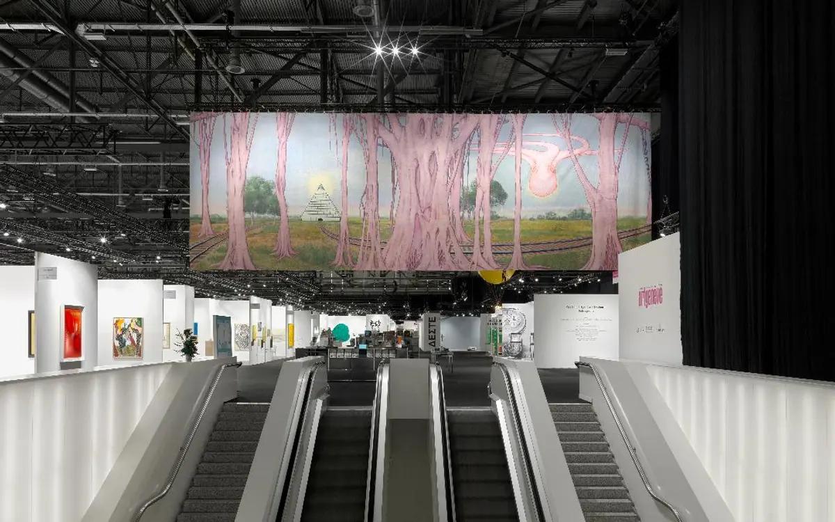 artgenève 2022. Jim Shaw, Banyan Tree Mural, 2010.
Courtesy of Boijmans Van Beuningen. Photo : Annik Wetter