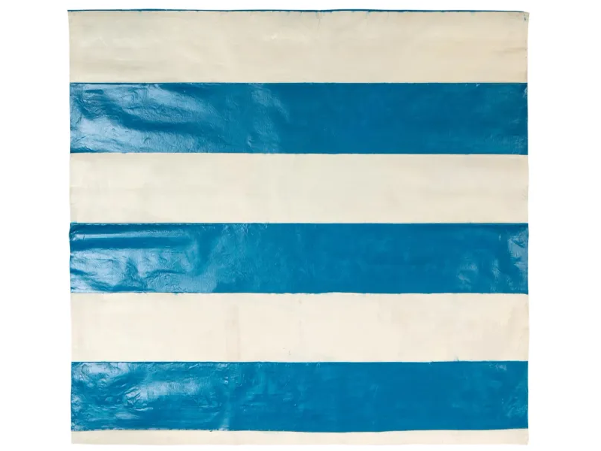 Michel Parmentier, Sans titre, vers 1966, laque sur toile. Courtesy Giquello