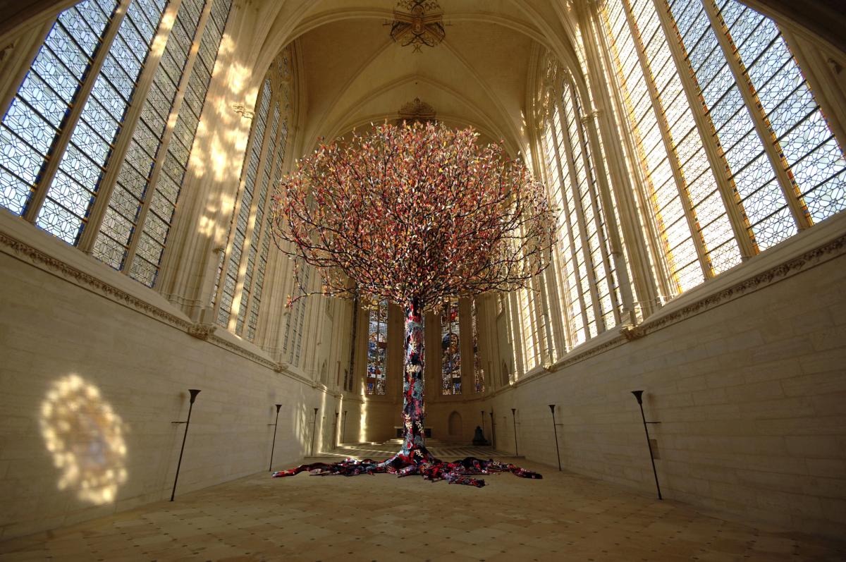 Joana Vasconcelos, Arbre de vie. © Atelier Joana Vasconcelos