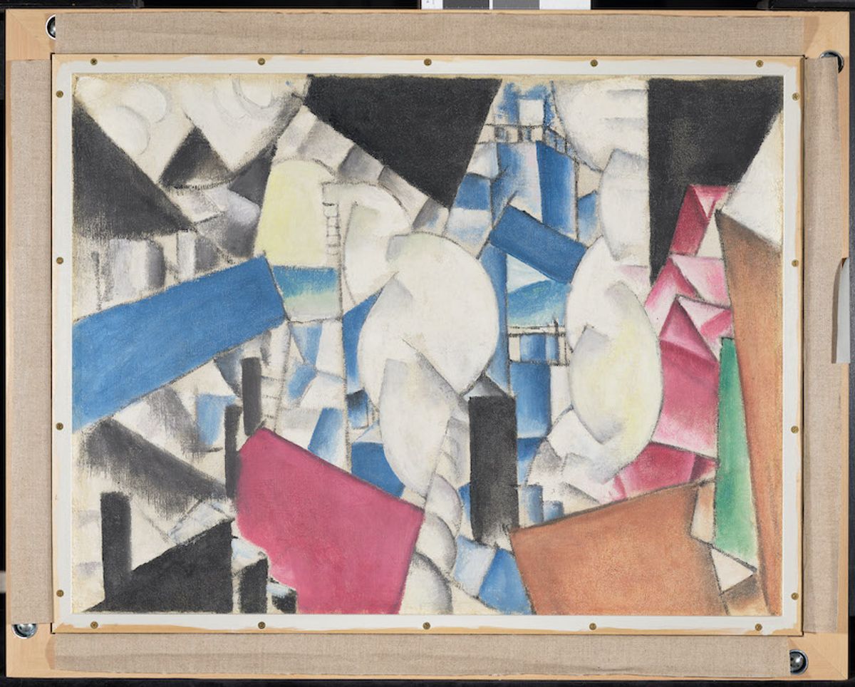 Fernand Léger, Les fumées sur les toits, 1911-1912. © Triton Collection Foundation