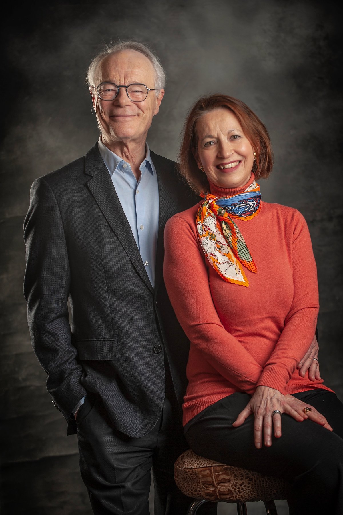 Éric et Isabelle Pujade-Lauraine. Photo : D.R.