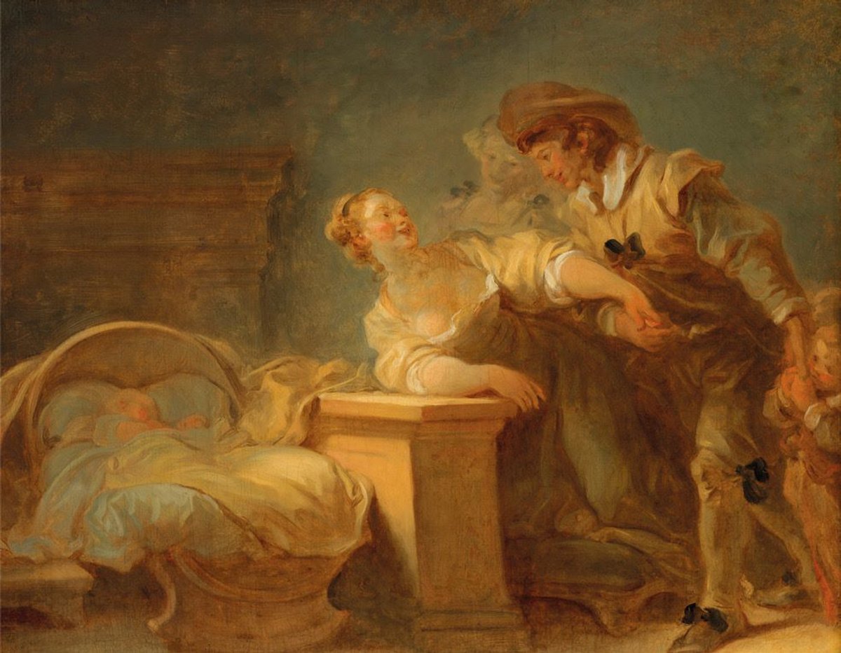 Jean-Honoré Fragonard, L’Heureuse Famille, vers 1770, huile sur toile, est. 1,5-2 million(s) d’euros. © Christie’s