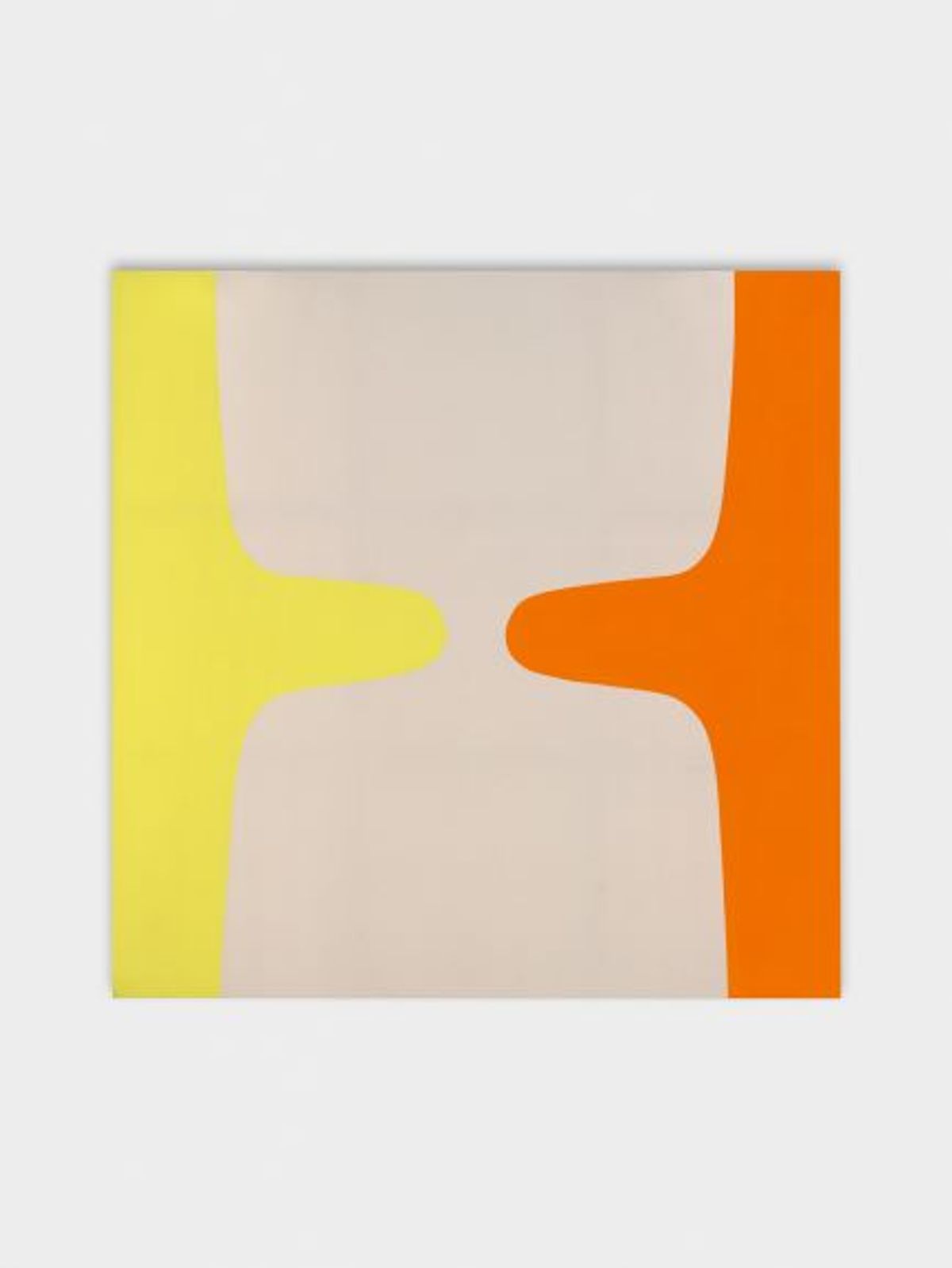 Marcia Hafif, 84., juin 1965, acrylique sur toile, MAMCO, Genève, don de l’artiste. Photo : Annik Wetter. © Marcia Hafif Studio