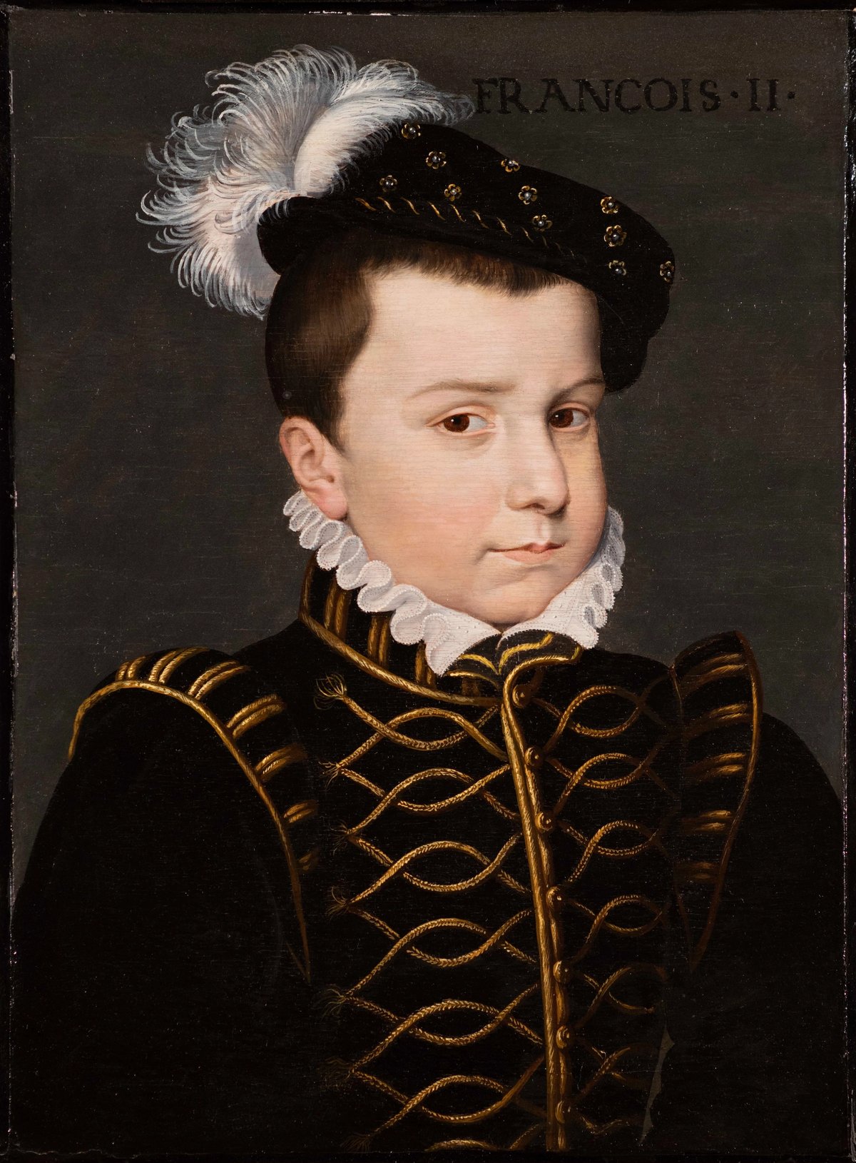 François Clouet et atelier,Portrait en buste de François Hercule de France, duc d’Alençon puis d’Anjou, vers 1561. © Christie’s