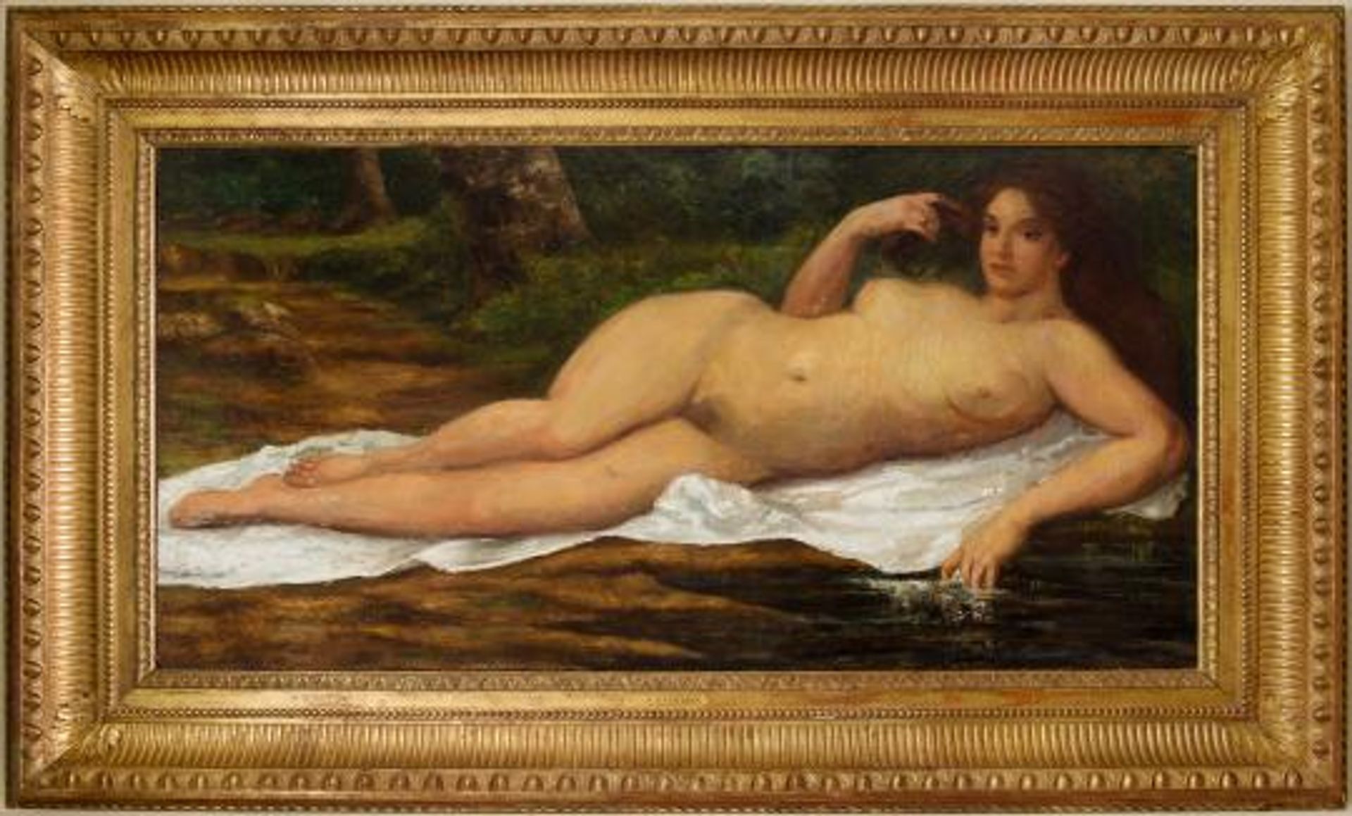 Gustave Courbet, Grande baigneuse, vers 1869. Courtesy Rouillac