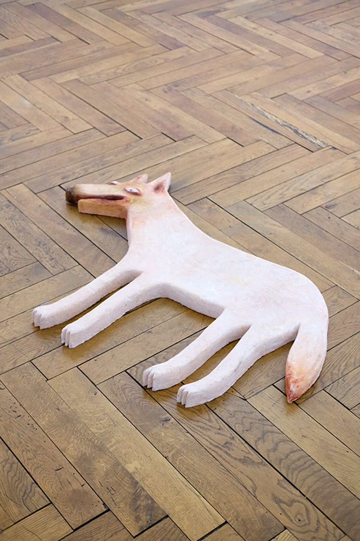 Zohreh Zavareh, Le Nommé chien plat, 2019. Courtesy de l’artiste. Photo: Luc Bertand.