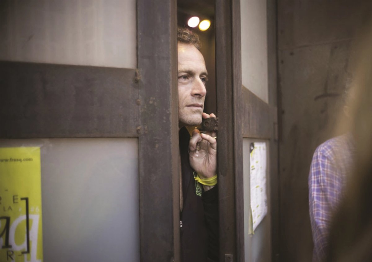 Alberto Sorbelli au Générateur. Courtesy Bernard Bousquet