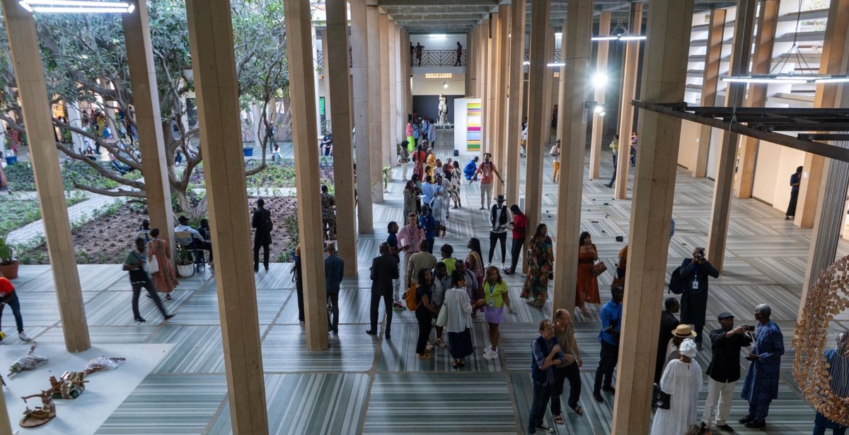 Vue de la Biennale de Dakar 2022. Courtesy Biennale de Dakar