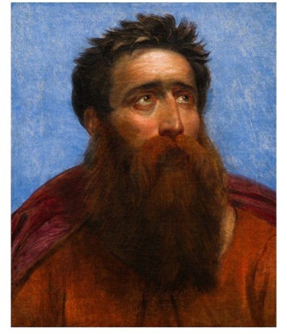 Pierre Claude François Delorme, Saint Luc l’Évangéliste, vers 1835, figure d’étude pour l’un des écoinçons de l’église Notre-Dame-de-Lorette à Paris.
D.R.