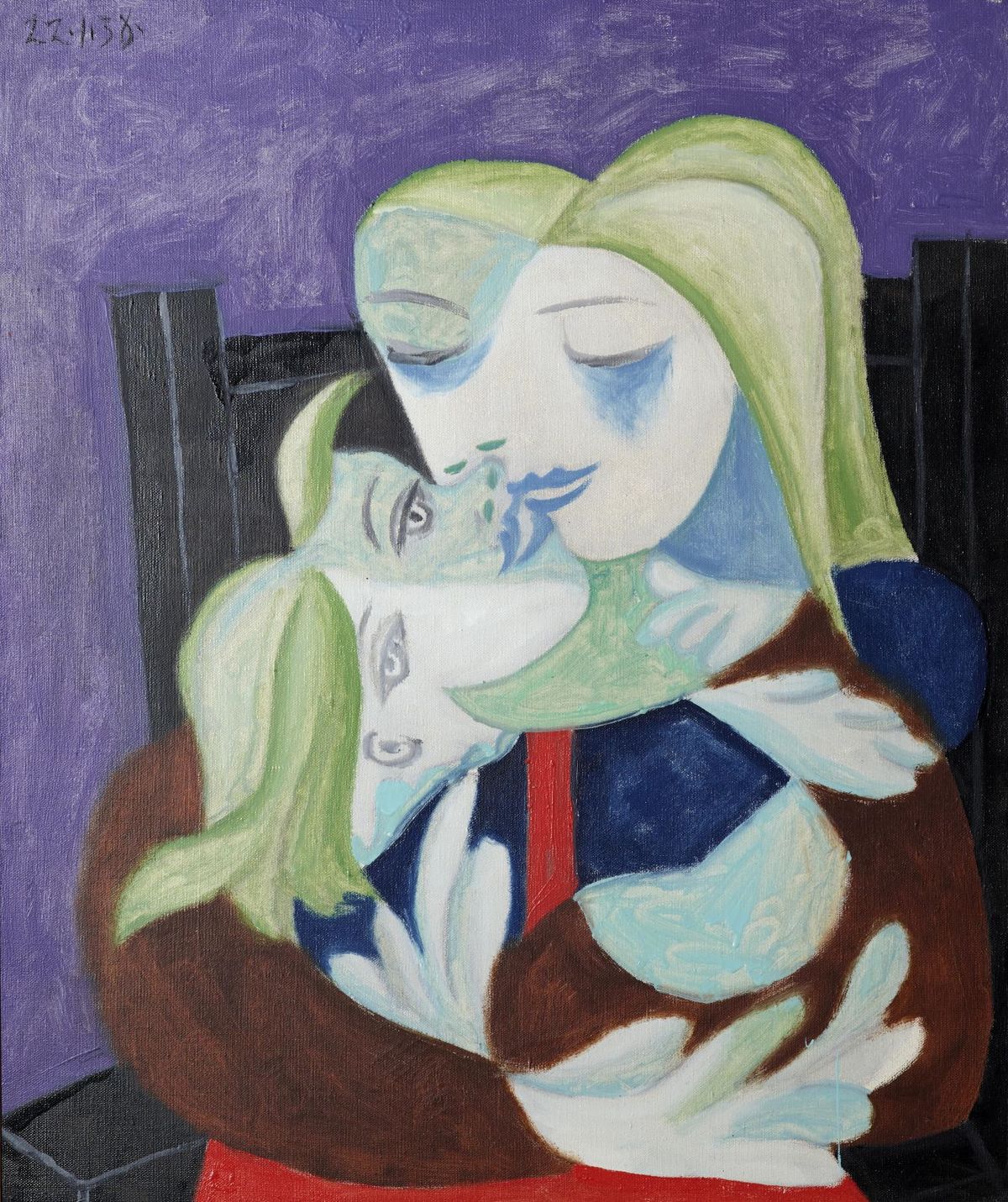 Pablo Picasso, Maternité, 1938, huile sur toile. © Succession Picasso 2022