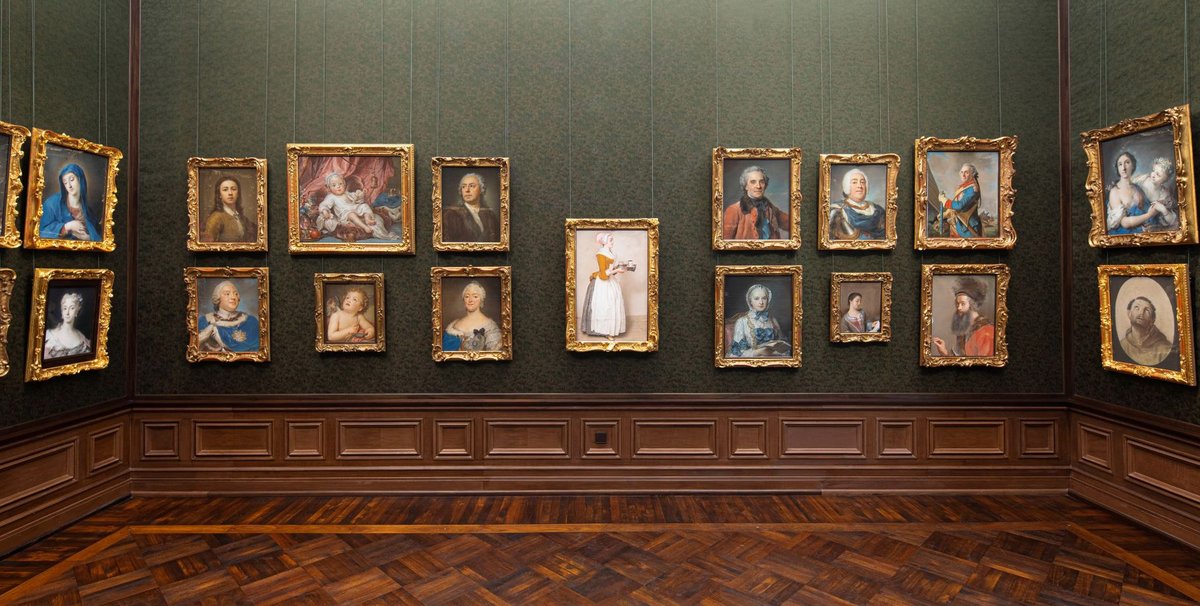 Cabinet des pastels de la Gemäldegalerie Alte Meister de Dresde. © Gemäldegalerie Alte Meister de Dresde