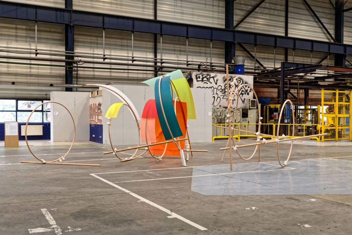 Vue de la dernière édition de la Biennale de Lyon. Mengzhi Zheng, Là où les vents se caressent, 2019. Courtesy de l’artiste, de la Biennale de Lyon 2019 et avec le soutien du Groupe Hasap. © Adagp, Paris, 2019. Photo : Blaise Adilon