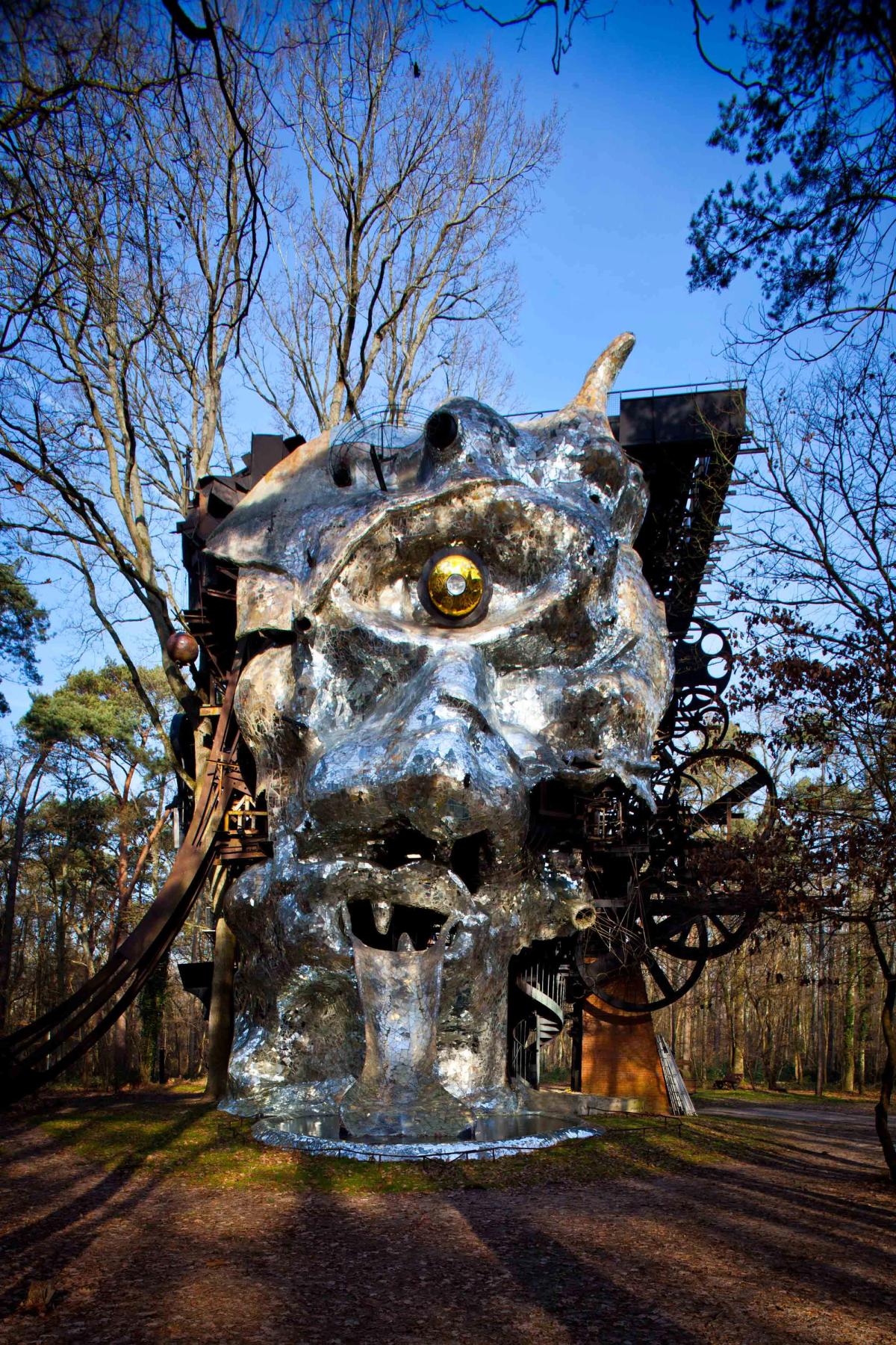 Jean Tinguely, Le Cyclop, 1969-1994. Centre national des arts plastiques. © Adagp, Paris, 2021 / Cnap. Photo : Régis Grman
