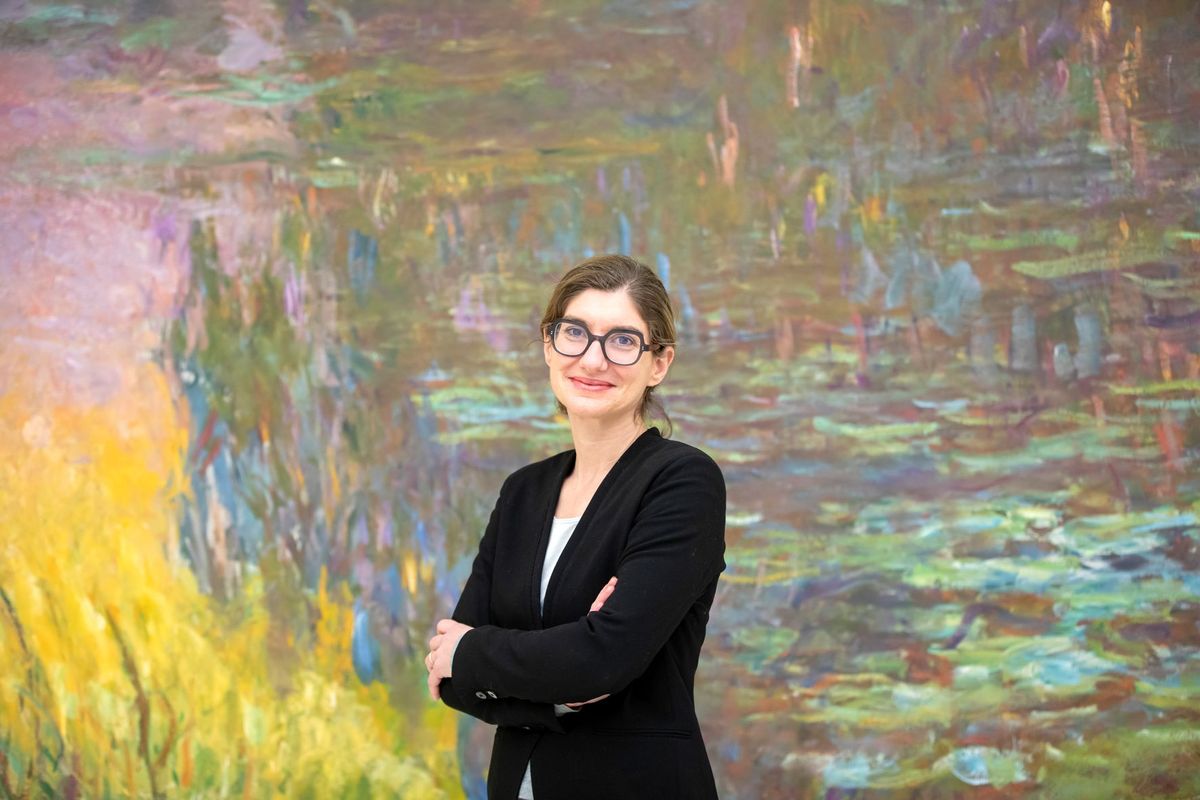 Claire Bernardi. Photo: Sophie Crépy / Musée de l’Orangerie, 2022