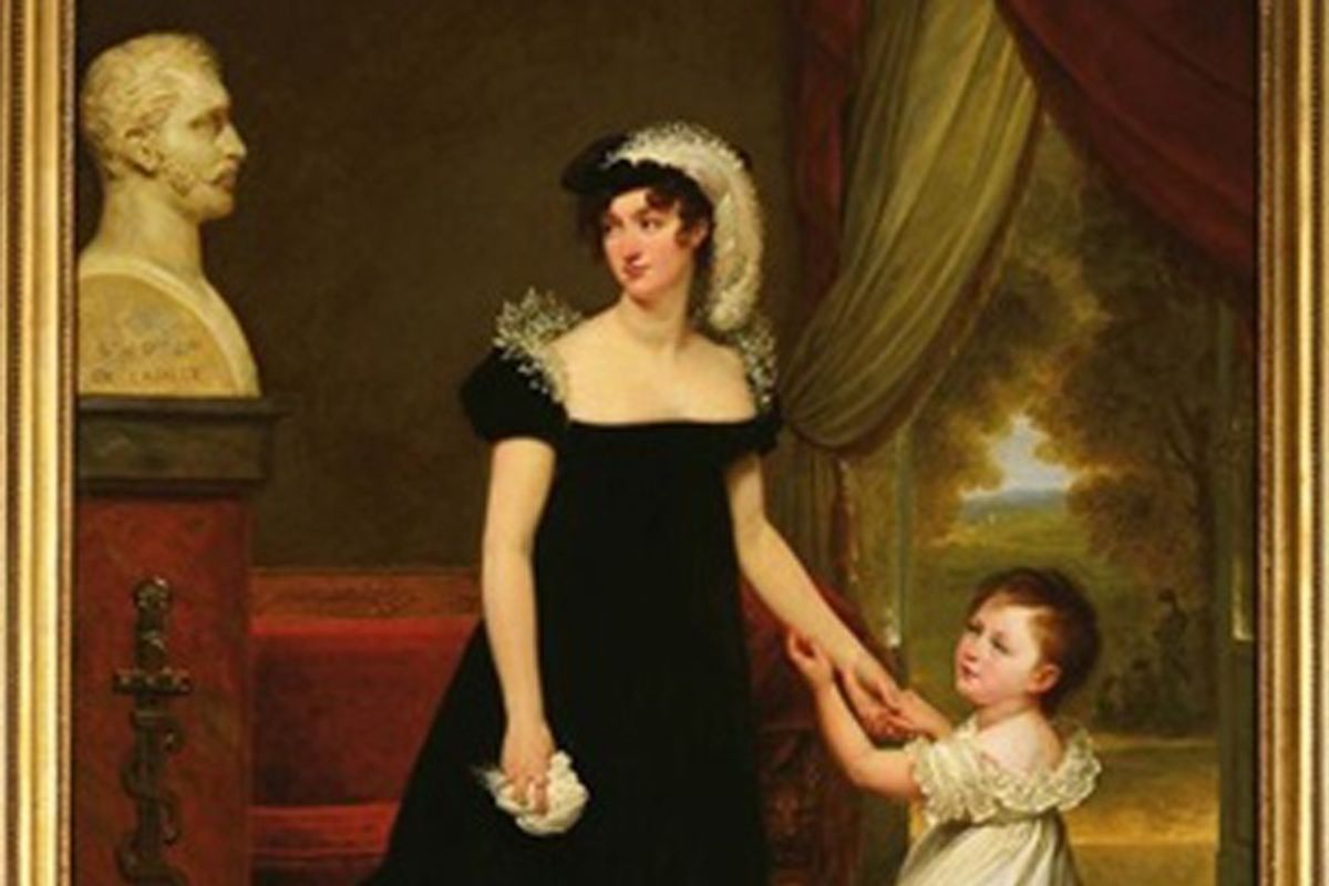 Antoine-Jean Gros, La comtesse de Lasalle et sa fille, 1812. Photo : D.R.