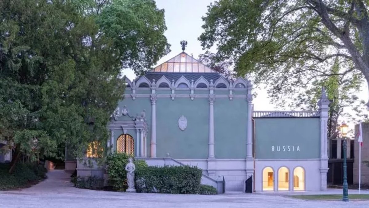 La pavillon de la Russie dans les Giardini à Venise. D.R.