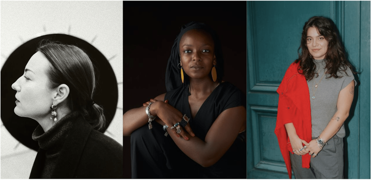 Daria Koltsova, Melinda Fourn et Sama Beydoun. © Taras bychko, Caleb Mensah et Francesca Mattat