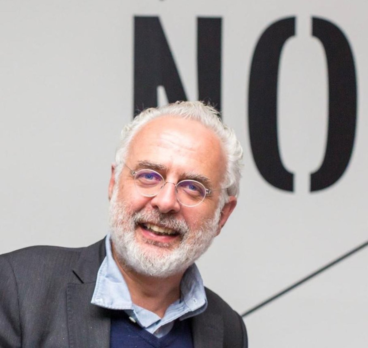 Francesco Bonami. Photo : Benedict Johnson