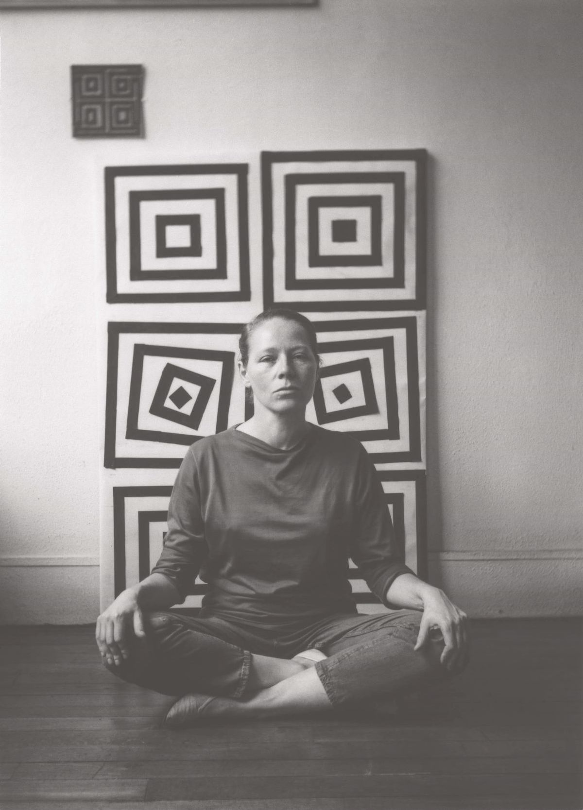 Vera Molnár, 1961. Photo : François Molnár. © Atelier Molnár