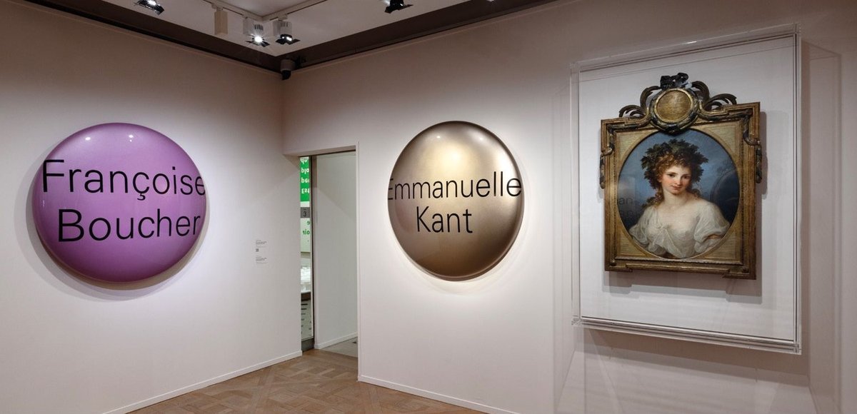 Vue de l’exposition « Agnès Thurnauer. Correspondances », musée Cognacq-Jay, Paris, 2025. Courtesy du musée Cognacq-Jay. Photo Gautier Deblonde